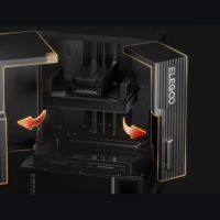 Easy maintenance access Elegoo Jupiter 2 resin printer interior